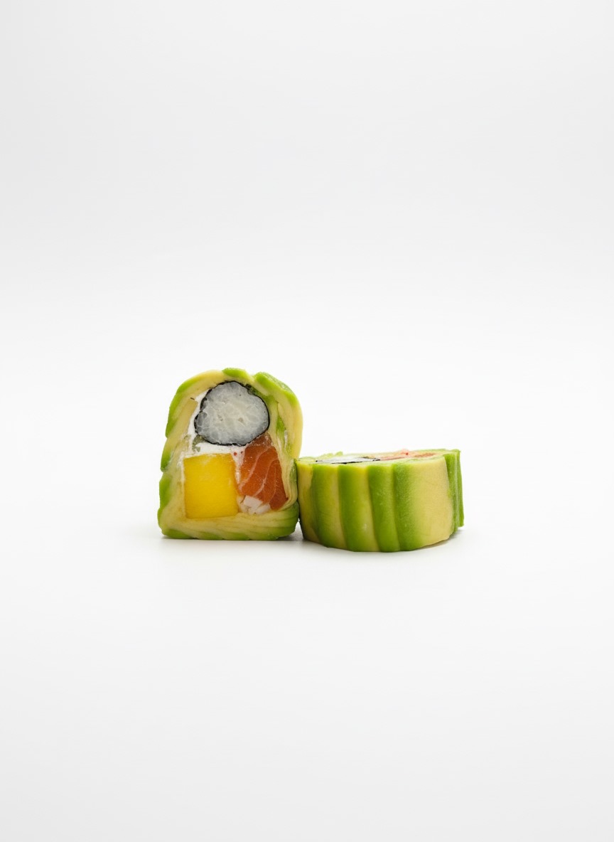 Chef préparant des sushis